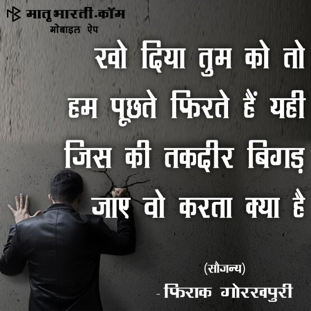 Hindi Shayri by MB (Official) : 111097204