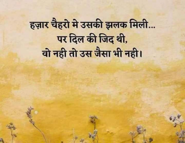 Hindi Shayri by Mahendra H Nanavare : 111097626