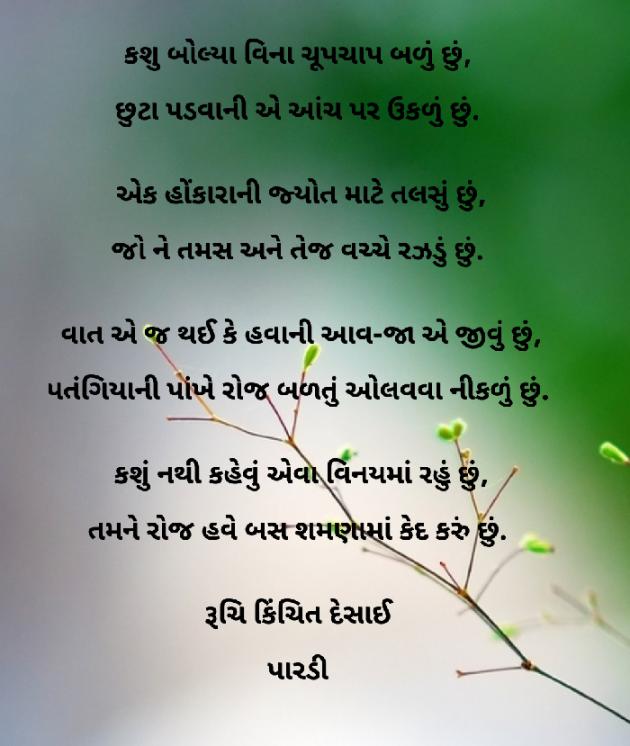 Gujarati Thought by Ruchi Desai : 111099265