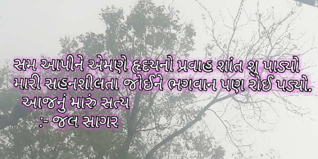 Gujarati Shayri by Sagar Jal : 111100587