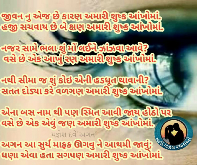 Gujarati Shayri by Yagnesh Dave : 111101961