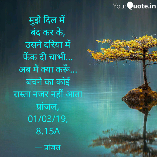 Hindi Shayri by Pranjal Shrivastava : 111102058