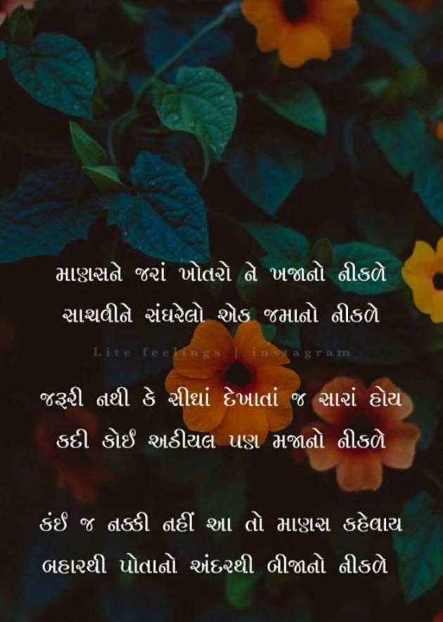 Gujarati Thought by કાળુભાઇ ચૌધરી : 111102784