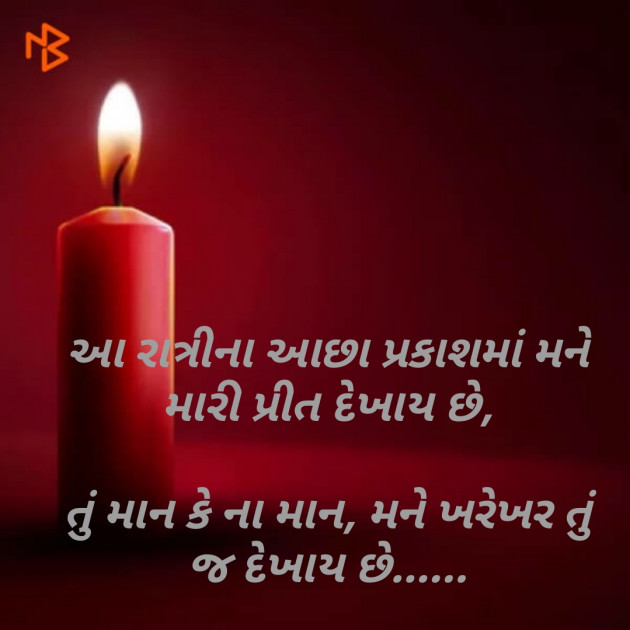 Gujarati Shayri by Bhavesh : 111103021