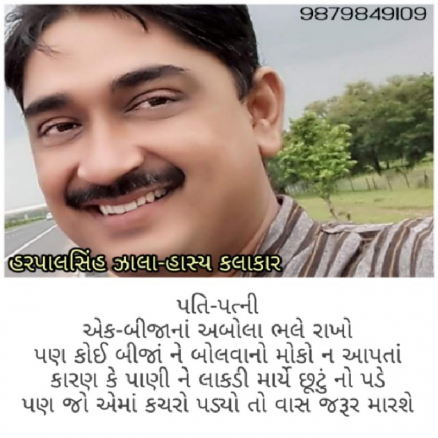 Gujarati Blog by Harpalsinh Zala Haasykar : 111110968