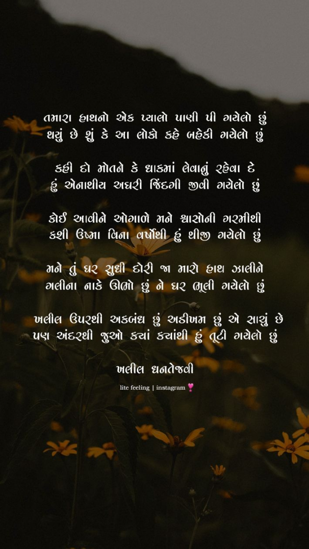 Gujarati Shayri by Parvez Rathod : 111116909