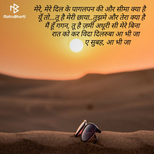 Gujarati Shayri by Vaidehi : 111121007