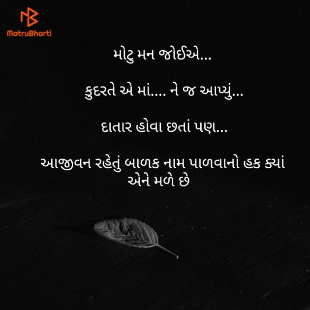 Gujarati Blog by Nisha Sindha : 111122295