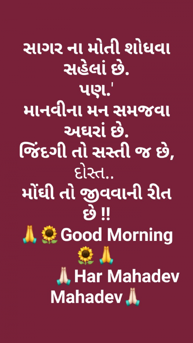 Hindi Good Morning by Dhiren Makwana : 111127690