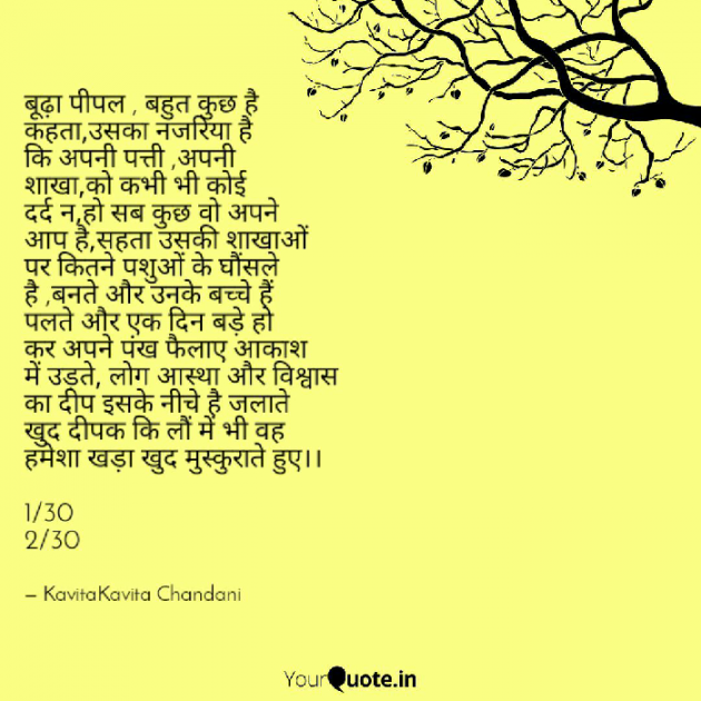 Hindi Quotes by Kavita Chandani : 111127818