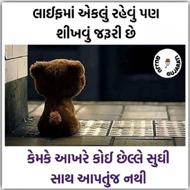 Gujarati Shayri by Jigi : 111131395