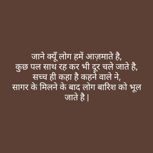 Hindi Shayri by Sushil Sharma : 111135025