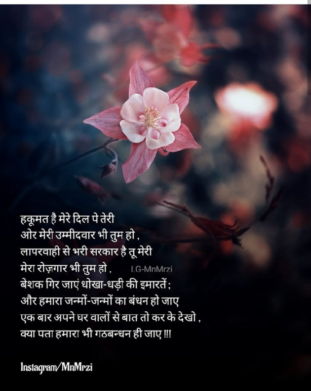 English Shayri by Yogi Soni : 111142530