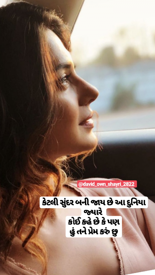 Gujarati Shayri by David D. Makwana : 111144912