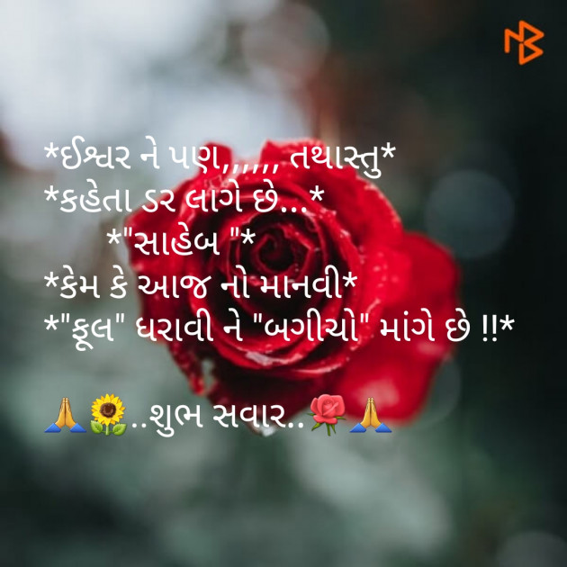 Gujarati Good Morning by Parmar Narvirsinh : 111152922