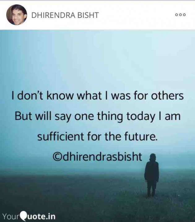 Hindi Quotes by DHIRENDRA SINGH BISHT DHiR : 111163157
