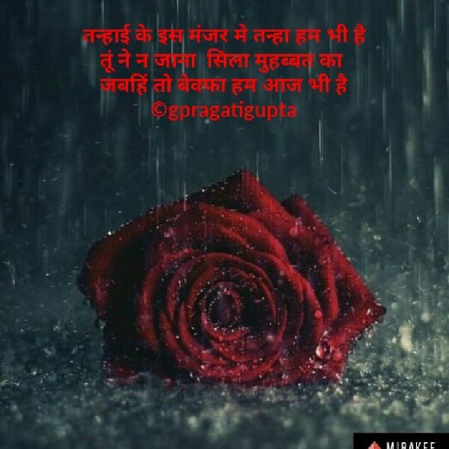 Hindi Shayri by Pragati Gupta : 111163437