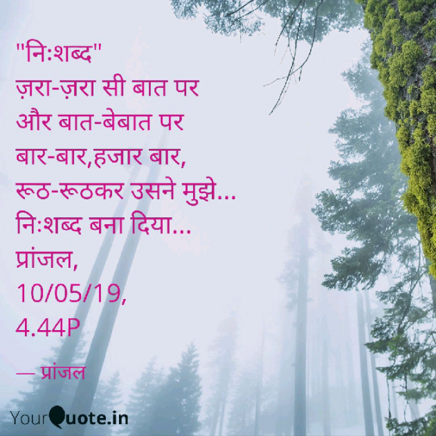 Hindi Shayri by Pranjal Shrivastava : 111173680