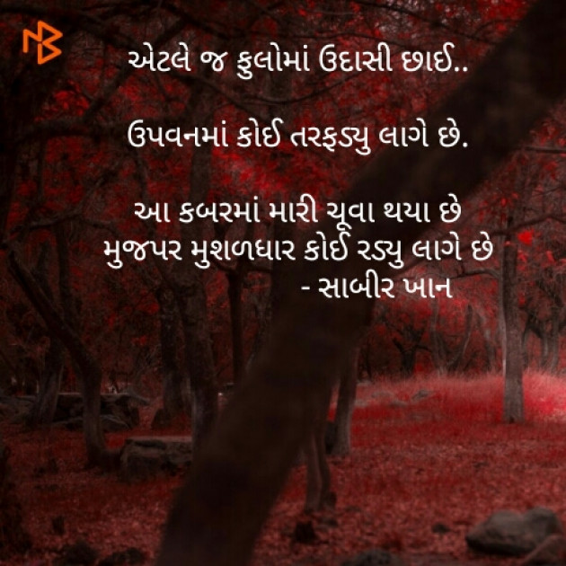 Hindi Shayri by SABIRKHAN : 111175888