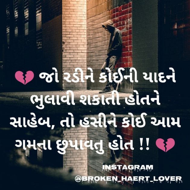Gujarati Whatsapp-Status by Broken Haert Lover : 111176304