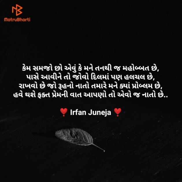 Gujarati Romance by Irfan Juneja : 111179498