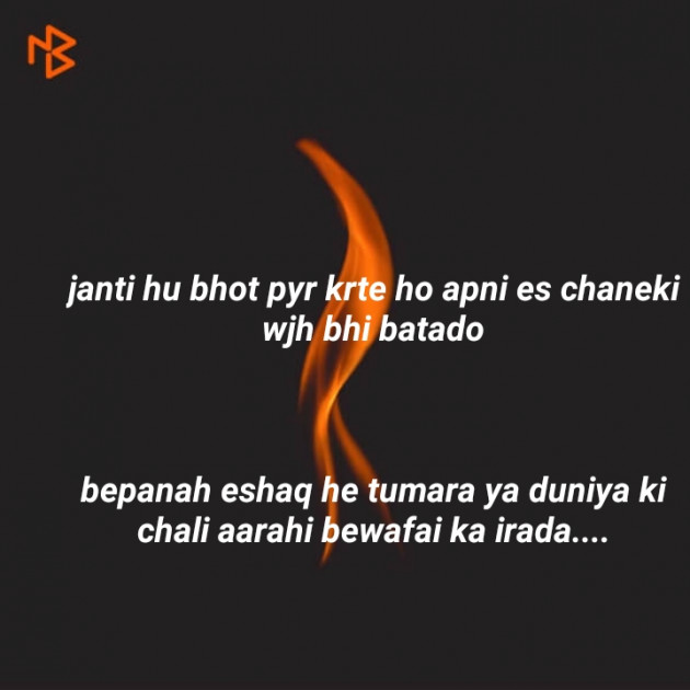 Hindi Shayri by Jani Krishna : 111187610