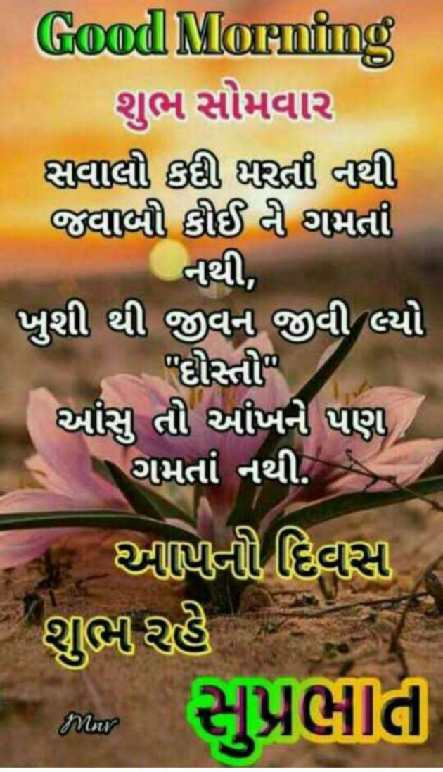 Gujarati Good Morning by Mehul Kumar : 111192434