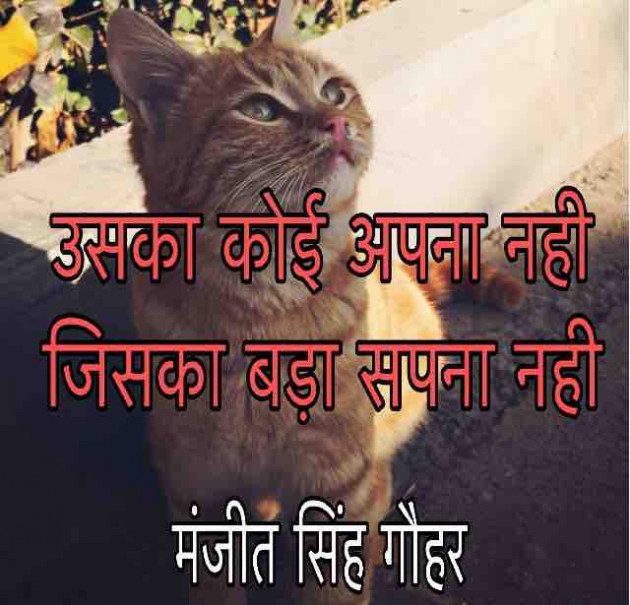English Quotes by Manjeet Singh Gauhar : 111194448
