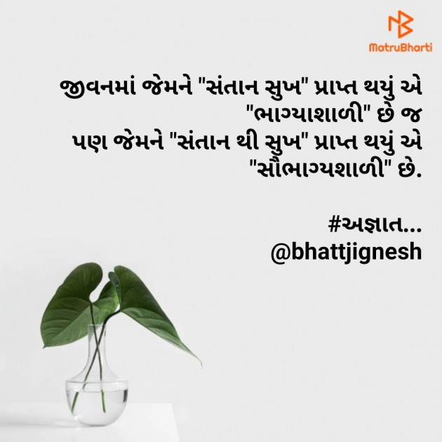 Gujarati Blog by JIGNESH BHATT : 111197173
