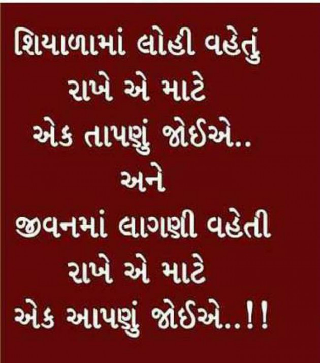 Gujarati Motivational by hu ek dum pagal chu : 111203329