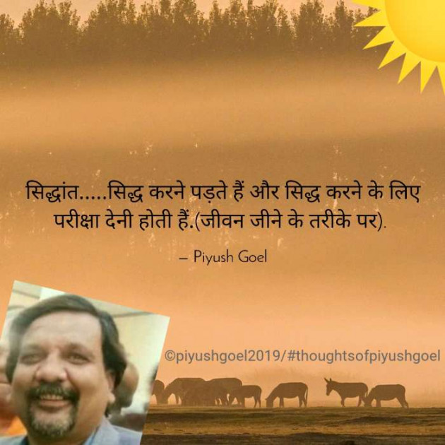 Hindi Thought by Piyush Goel : 111215786