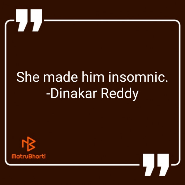 English Good Night by Dinakar Reddy : 111222134