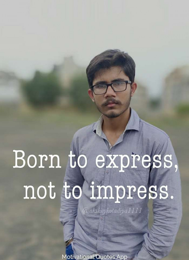 Hindi Thought by Akshay kotadiya : 111222960
