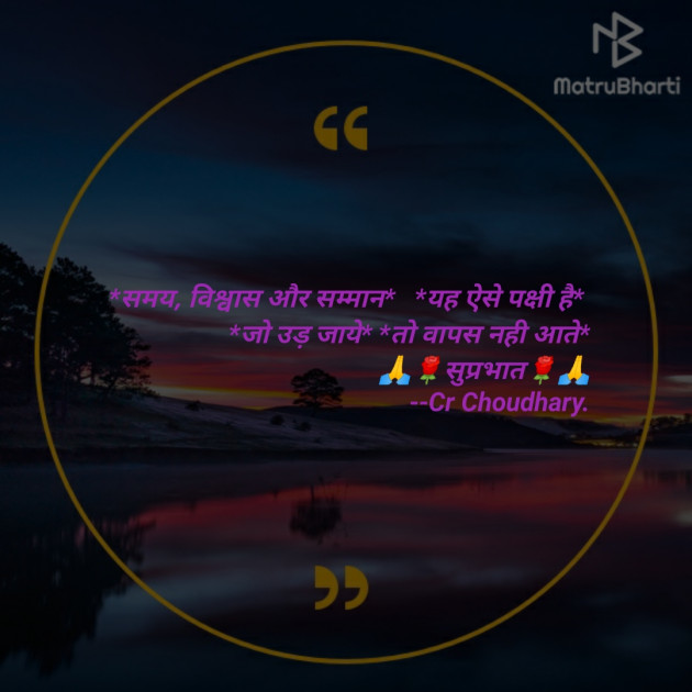 Hindi Quotes by CR Choudhary Toshina : 111228142