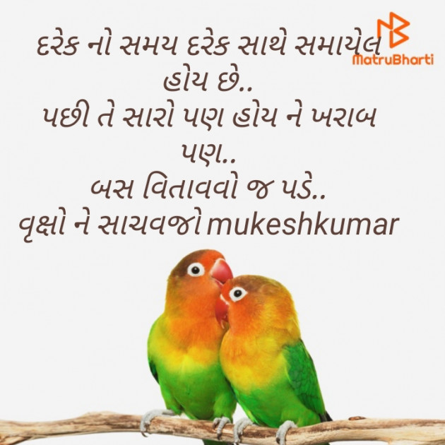Gujarati Quotes by Mukeshkumar Parmar : 111236108