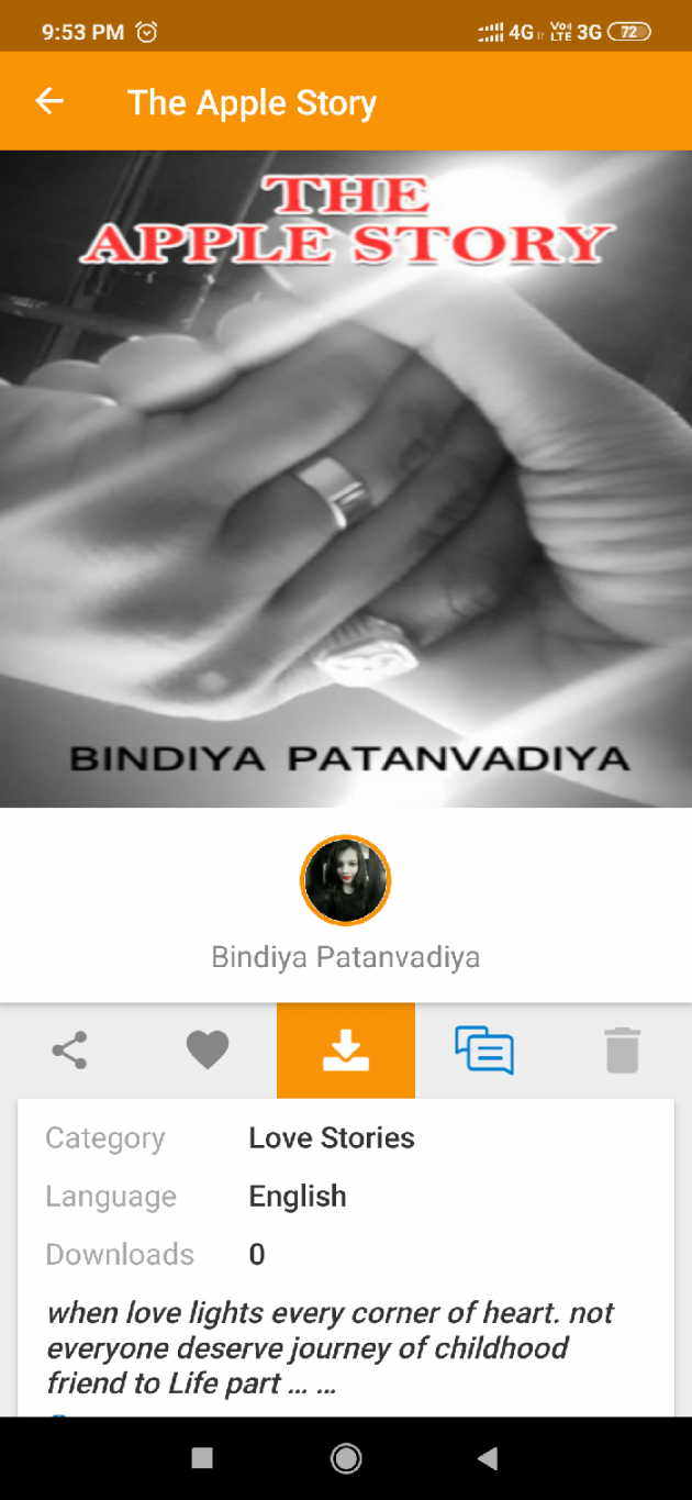 English Story by Bindiya Patanvadiya : 111245024