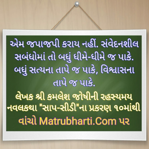 Gujarati Story by Kamlesh K Joshi : 111248657