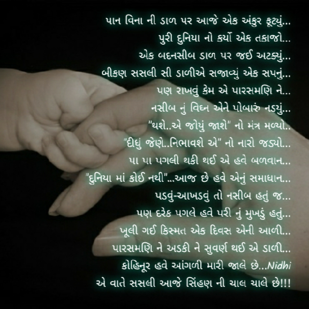 Gujarati Blog by Nidhi_Nanhi_Kalam_ : 111251039