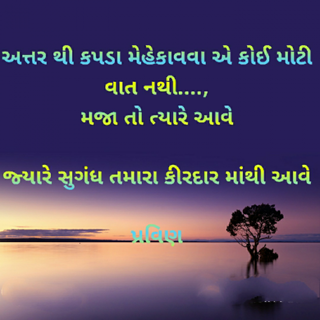 Gujarati Shayri by Pravin.. : 111255476