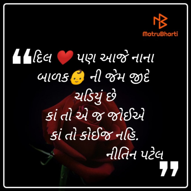 Gujarati Whatsapp-Status by Nitin S Patel : 111257739