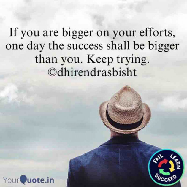English Quotes by DHIRENDRA SINGH BISHT DHiR : 111263878