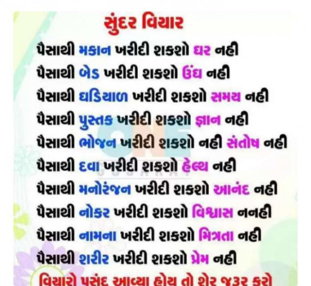 Gujarati Thought by Sanjay K Parmar : 111267951