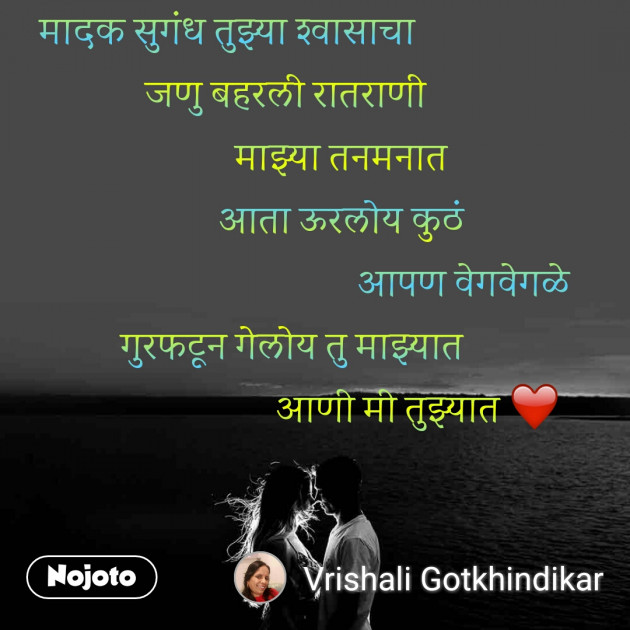 Marathi Shayri by Vrishali Gotkhindikar : 111268158