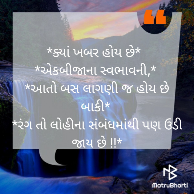 Gujarati Blog by Bhavna Trivedi : 111276686