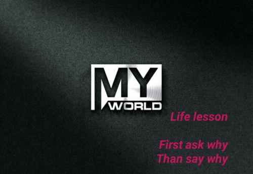 Post by Myworld on 30-Oct-2019 01:56pm