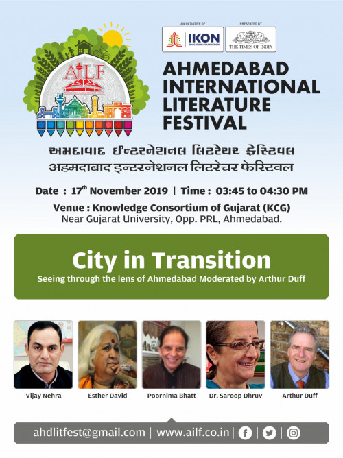 Post by Ahmedabad International Literature Festival on 12-Nov-2019 08:00pm