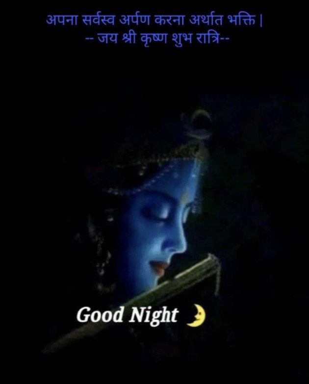 Hindi Good Night by Kalpesh Joshi : 111301775