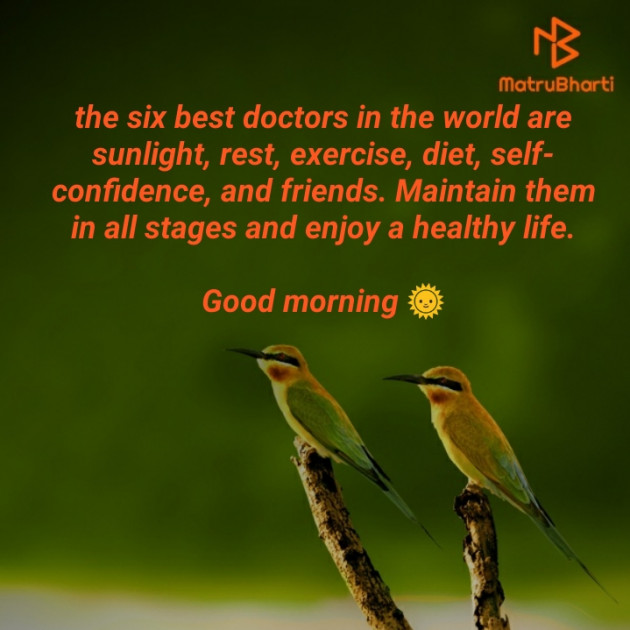 English Good Morning by Anandi Patel : 111335745