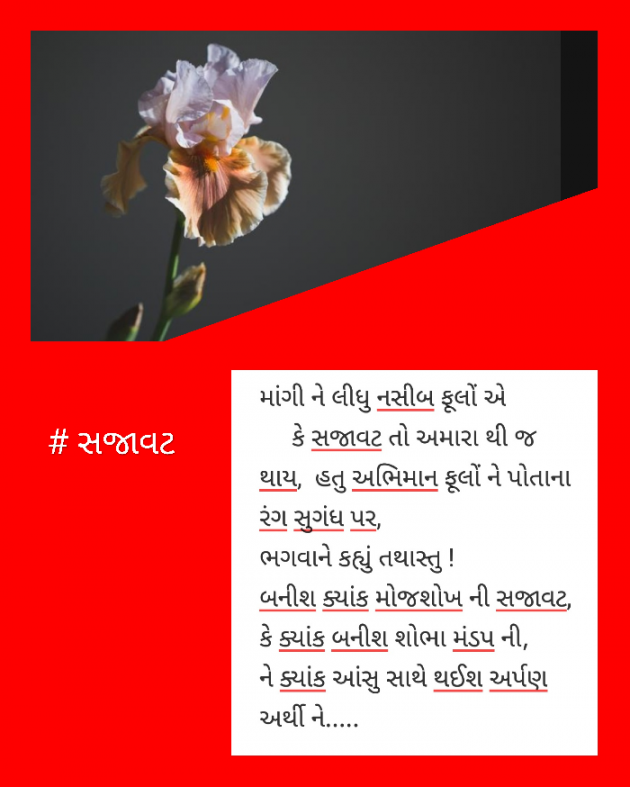 Gujarati Shayri by Aarti Joshi : 111360477