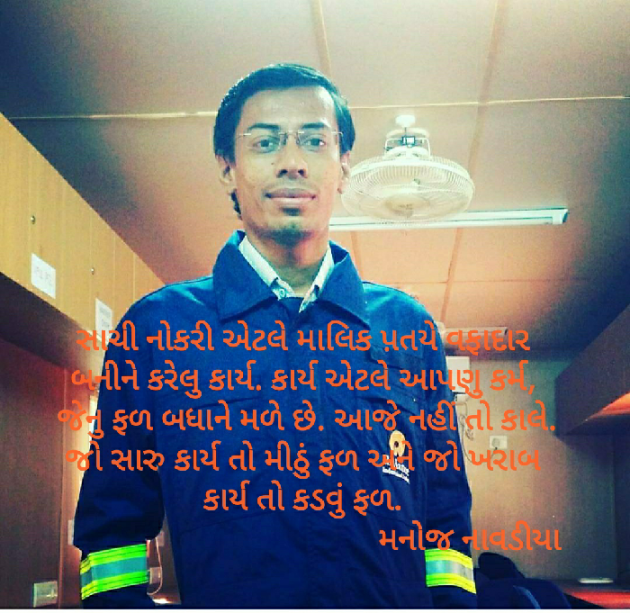 Gujarati Blog by મનોજ નાવડીયા : 111362771